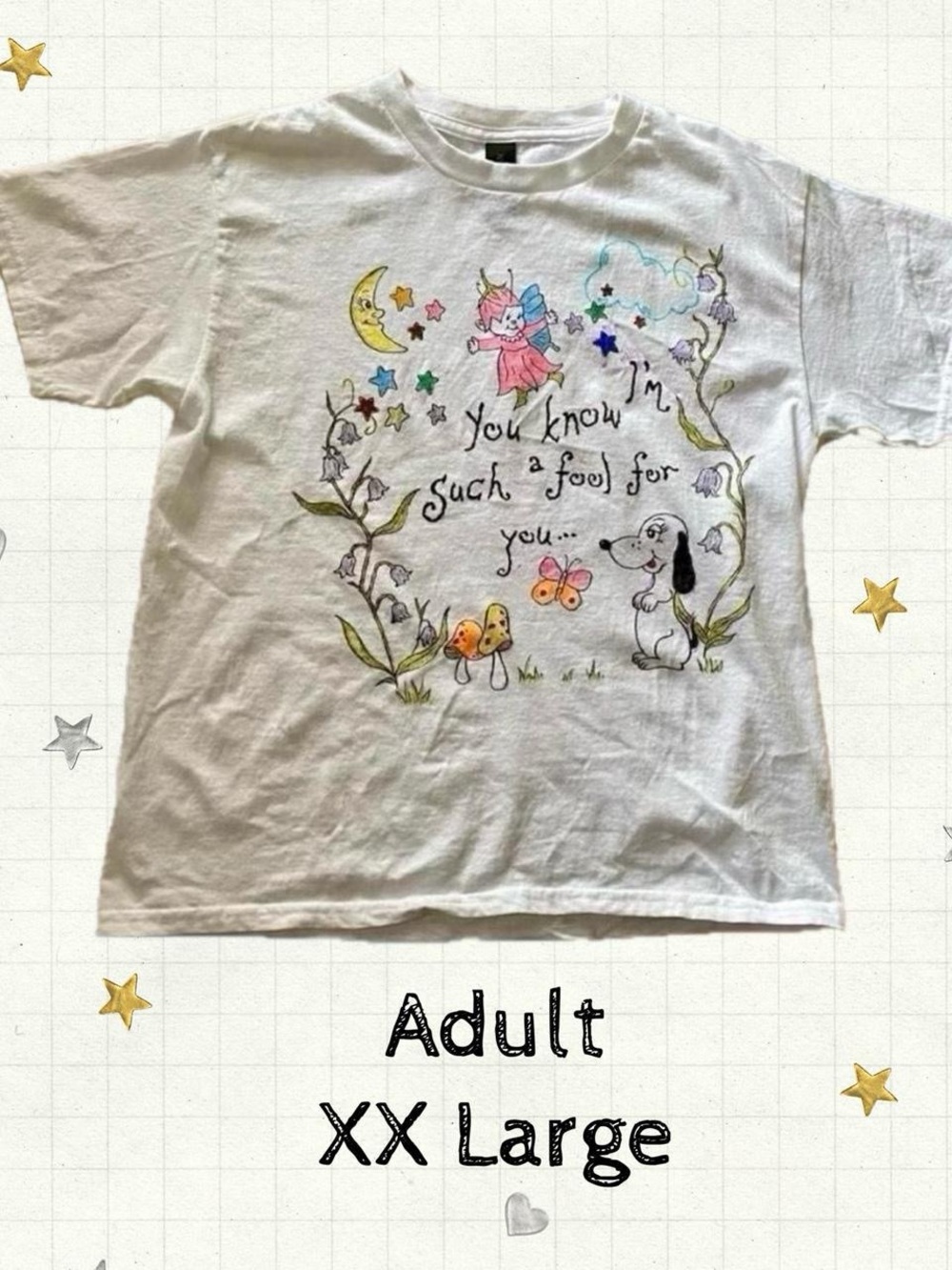 The Linger handdrawn tee